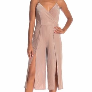 Love, Fire Ribbed Velvet Midi Jumpsuit (Size M)